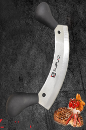 SürLaz Elit Et Ve Sebze Kıyma Bıçağı Zırh Satır Pizza Sebze Bıçağı - 1