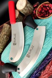 SürLaz Kıyma Soğan Bıçağı SürLaz 2Li Kebap Seti Satır Zırh thumbnail 2