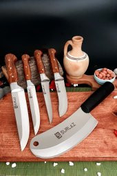 SürLaz Sürmene Mutfak Bıçak Seti  Salata Bıçağı - 1