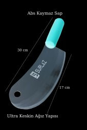 SürLaz Pide Kesici Soğan Satırı Börek Kokoreç Kesici Bıçak thumbnail 4