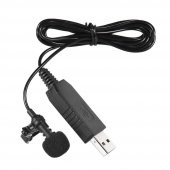 USB Jak Girişli Bilgisayar Laptop Mac Youtuber Yaka Mikrofonu - 2