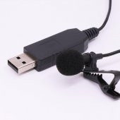 USB Jak Girişli Bilgisayar Laptop Mac Youtuber Yaka Mikrofonu - 7