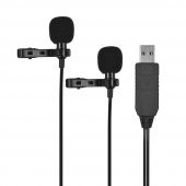 USB Jak Girişli Bilgisayar Laptop Mac Youtuber Yaka Mikrofonu - 10