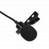 USB Jak Girişli Bilgisayar Laptop Mac Youtuber Yaka Mikrofonu - 12