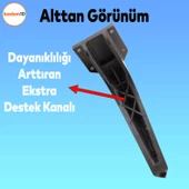 Repla Lüks Mobilya Kanepe Sehpa Tv Ünitesi Koltuk Ayağı 16 Cm Siyah Baza Ayakları thumbnail 3