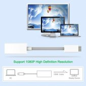Mini DVI To Dişi HDMI Çevirici Dönüştürücü Kablo Adaptörü - 3