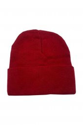 Erkek Bayan Katlamalı Bere Şapka Kışlık Unisex - 6