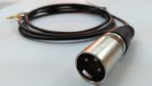3.5 mm Stereo to XLR Erkek Kablo 1.5 Metre - 3