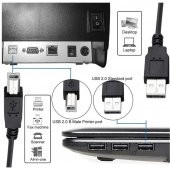 USB Girişli Yazıcı Printer 5 mt Ara Bağlantı Kablosu - 3