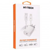 Hytech HY-XE40PD PD Kablo Seti 1PD 20W Hızlı Ev Şarj Adaptör - 1