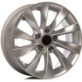 VOLKSWAGEN POLO UYUMLU JANT W016 6.5X16 5X100 ET-35 57.1 SiLVER (4 ADET) thumbnail 1