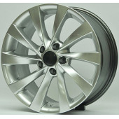 VOLKSWAGEN POLO UYUMLU JANT W016 6.5X16 5X100 ET-35 57.1 SiLVER (4 ADET) thumbnail 2
