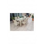 DOGANT CAMLI CAPPICINNO RATTAN TAKIM - 1