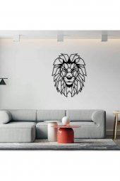 ADA METAL DUVAR DEKORU ASLAN KAFASI  BÜYÜK  EBAT:98X120 - 2