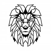 3M  - METAL ASLAN KAFASI /DUVAR DEKORU /DUVAR OBJESİ /  98 X 120 - 1