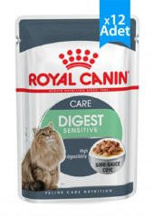 Royal Canin Digest Sensitive Hassas Kediler İçin Yaş Mama 85 Gr x 12 adet - 1