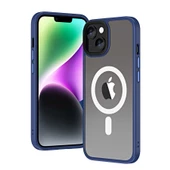 Vendas iPhone 14 Uyumlu ( iPhone 14 ) Hibrit Serisi Wireless Şarj Özellikli Magic Magsafe Kılıf - 2