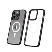Vendas iPhone 13 Pro Uyumlu (13 Pro) Hibrit Serisi Wireless Şarj Özellikli Magic Magsafe Kılıf - 7