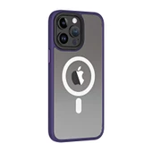 Vendas iPhone 13 Pro Uyumlu (13 Pro) Hibrit Serisi Wireless Şarj Özellikli Magic Magsafe Kılıf - 12