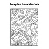 Kolaydan Zora Mandala (Çiçekli Mandala) - 3
