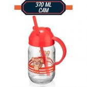 TransForMacion Moanne Çocuk Pipetli Bardak Kırmızı 717943 - 1