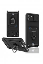 Samsung Galaxy A03 Kılıf Zuma Kartvizitli İpli Silikon Kılıf thumbnail 1