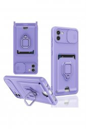 Samsung Galaxy A03 Kılıf Zuma Kartvizitli İpli Silikon Kılıf thumbnail 6