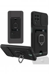 Samsung Galaxy M22 Kılıf Zuma Kartvizitli İpli Silikon Kılıf thumbnail 1