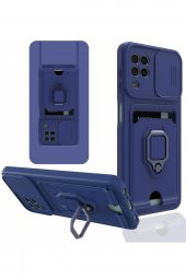 Samsung Galaxy M22 Kılıf Zuma Kartvizitli İpli Silikon Kılıf thumbnail 5