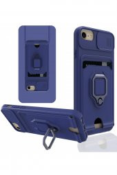 iPhone SE 2020 Kılıf Zuma Kartvizitli İpli Silikon Kılıf thumbnail 3