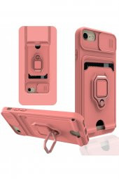 iPhone SE 2020 Kılıf Zuma Kartvizitli İpli Silikon Kılıf thumbnail 5