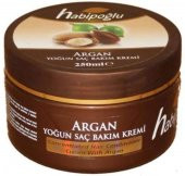 Habipoğlu Bitkisel Argan Saç Bakım Kremi 250 ML - 1