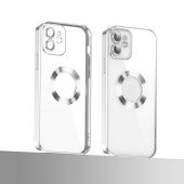 Apple iPhone 11 Kılıf Kamera Korumalı Logo Gösteren Zore Omega Kapak - 1