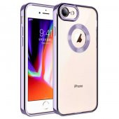 Apple iPhone 7 Kılıf Kamera Korumalı Logo Gösteren Zore Omega Kapak - 3