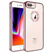 Apple iPhone 8 Plus Kılıf Kamera Korumalı Logo Gösteren Zore Omega Kapak - 4