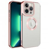 Apple iPhone 11 Pro Max Kılıf Kamera Korumalı Logo Gösteren Zore Omega Kapak - 4