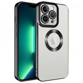 Apple iPhone 11 Pro Max Kılıf Kamera Korumalı Logo Gösteren Zore Omega Kapak - 5