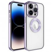 Apple iPhone 11 Pro Max Kılıf Kamera Korumalı Logo Gösteren Zore Omega Kapak - 10