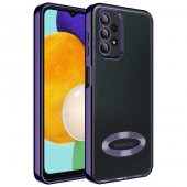 Galaxy A13 4G Kılıf Kamera Korumalı Logo Gösteren Zore Omega Kapak - 9