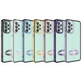 Galaxy A53 5G Kılıf Kamera Korumalı Logo Gösteren Zore Omega Kapak - 1