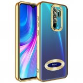 Xiaomi Redmi Note 8 Pro Kılıf Kamera Korumalı Logo Gösteren Zore Omega Kapak - 4