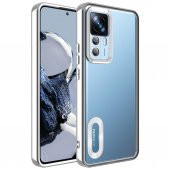 Xiaomi Mi 12T Kılıf Kamera Korumalı Logo Gösteren Zore Omega Kapak - 8