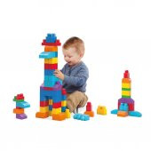 Mega Bloks 60 parçalı Blok Torbaları Mavi/Pembe CYP67 - 3
