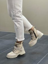 CASSO KAUÇUK KAYMAZ TABAN FERMUARLI VE CIRTLI GİYİM SU GEÇİRMEZ PARAŞÜT KUMAŞ KADIN KARBOTU - 5