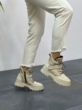 CASSO KAUÇUK KAYMAZ TABAN FERMUARLI VE CIRTLI GİYİM SU GEÇİRMEZ PARAŞÜT KUMAŞ KADIN KARBOTU - 7