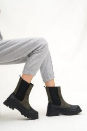 CASSO KAUÇUK KAYMAZ TABAN İKİ YANI LASTİKLİ SU GEÇİRMEZ PARAŞÜT KUMAŞ KADIN KARBOTU - 1