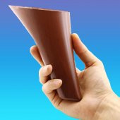 Lüks Mobilya Kanepe Sehpa TV Ünitesi Koltuk Ayağı 12 cm Kahverengi Ahşap Desenli Baza Ayak thumbnail 6