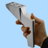 Logan Lüks Mobilya Kanepe Tv Ünitesi Konsol Koltuk Ayağı 19 Cm Krom Ayakları - 7