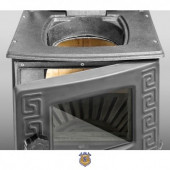 Soba Erendemir Pik Ayaklı Turbo Döküm Siyah Şömine Em803D-P - 3