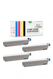 TKPrint Oki MC760 MC780Dnfax Muadil Toner Seti CMYK - 2
